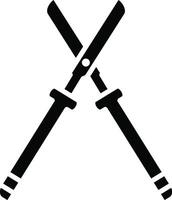 Pruners Illustration Icon vector
