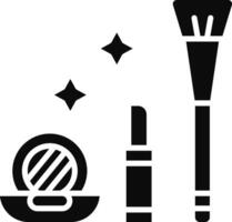 Make Up Illustration Icon vector
