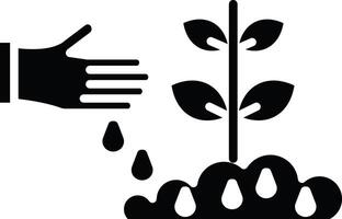 Seeding Illustration Icon vector