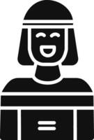 Daughter Illustration Icon vector