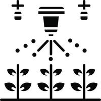 Smart Farming Illustration Icon vector
