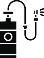 Sprayer Illustration Icon vector