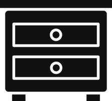 Night Stand Illustration Icon vector