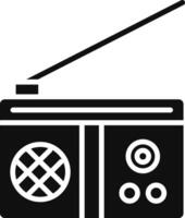 Radio Illustration Icon vector