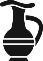 Pitcher Illustration Icon vector