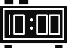Digital Clock Illustration Icon vector
