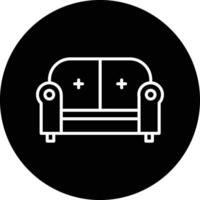 Sofa Illustration Icon vector