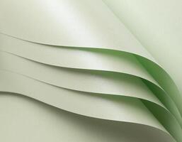 Paper with a luxurious texture and glowing gradient in soft, frosted mint and pale green tones. The photo