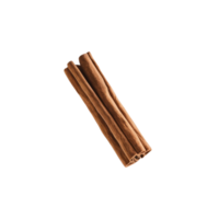 Dehydrated cinnamon sticks with a see-through background png