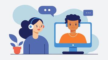 Mental Health Support Services An illustration of mental health resources available at the workplace including support hotlines and counseling services showing commitment to. vector