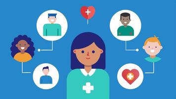 These illustrations would help communicate the importance of inclusive health insurance that meets diverse healthcare needs.. vector