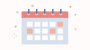 Weekly Treatment Schedule A calendar view with regular light therapy sessions marked emphasizing the importance of consistency in achieving skin rejuvenation.. vector