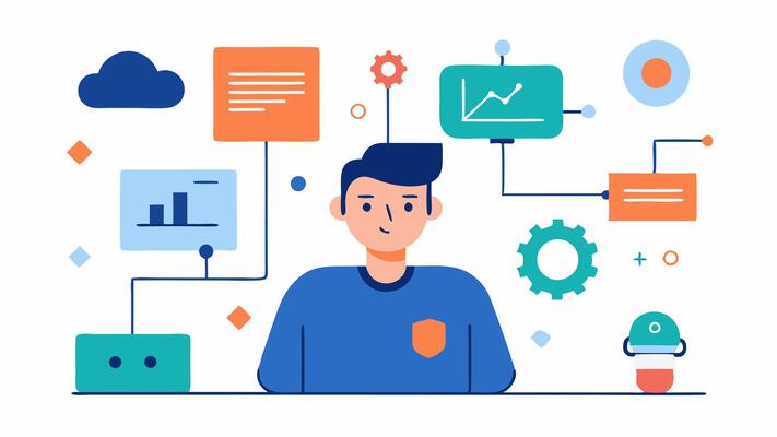 These descriptions highlight the capabilities and applications of AIpowered analysis while maintaining a focus on simplicity and clarity suitable for illustrations..
