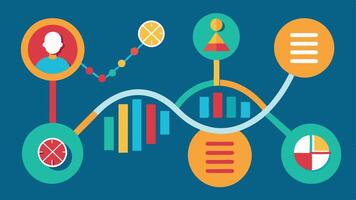 These descriptions can help visualize themes related to genetic testing and health risk assessments in a simple and engaging manner.. vector