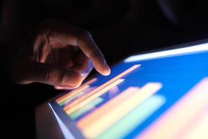 Conducting a Comprehensive Analysis of Data Trends Using a Touchscreen Device Effectively photo