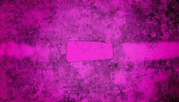 Vibrant pink grunge texture with a distressed surface effect, ideal for edgy backgrounds and artistic designs. photo