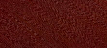 Dark red wood grain texture with diagonal lines, ideal for backgrounds or material design in construction and woodworking. photo