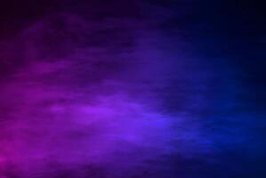 Abstract smoky texture background with a soft gradient from blue to purple, perfect for digital and graphic design. photo
