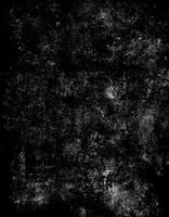 Grunge black texture with distressed, rough surface for backgrounds or design overlays. photo