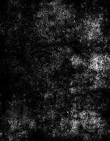 Grunge black texture with distressed, rough surface for backgrounds or design overlays. photo