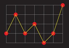 Growing graph icon. Growth success uptrend symbol. Growing graph icon. Growth chart icon. Growing bar graph vector
