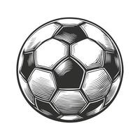 Textured Soccer Ball Background vector