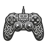 Retro Vintage Game Controller Collection vector