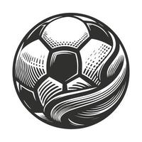 Soccer Ball Texture for Graphic Design vector