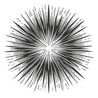 Retro Sunburst Pattern Concepts vector