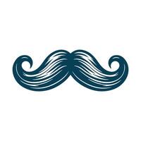 Mustache Icons and Illustrations vector