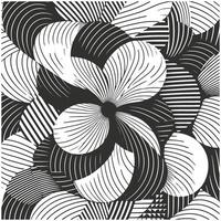Monochromatic Patterns in Flat Design vector