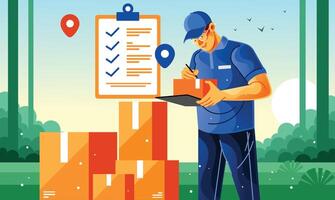 Entrepreneurs Checking Data Document vector
