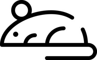 Rounded Stroke RAT Icon vector