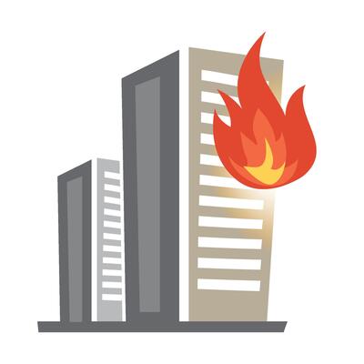 Fire breaks out in high-rise buildings and tower apartments