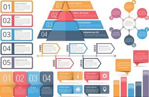 Infographic Elements Collection vector