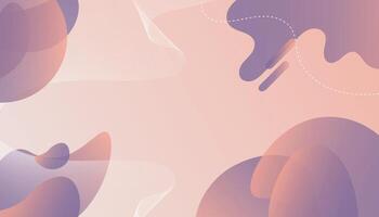Gradient Peach Background vector