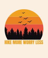 Mountains adventures tshirt design vector
