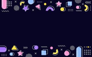 Blue abstract geometric shapes design element background. blue backgrounds. geometric shapes colorful, modern shapes. Illustration 10 eps. vector