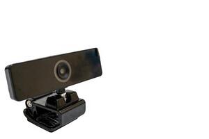 External webcam with high definition resolution for a desktop monitor photo