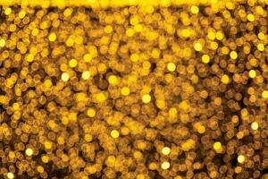 Abstract background of defocused on lights with bokeh effect. Lamp Blurred Background Bokeh photo