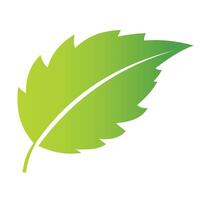 Illustration Design from nature theme. nice green leaf icon design vector
