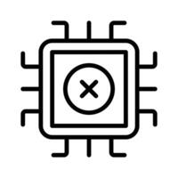 Indicates the detection and correction of faults in AI systems vector