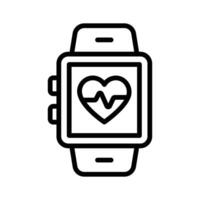 Health tracker, health monitoring design in modern style vector