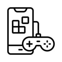 Mobile games design isolated on white background vector