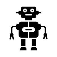 Get this beautifully designed amazing icon of ai robot vector