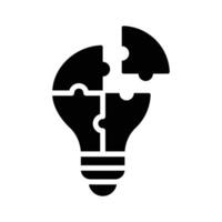Get a glimpse of problem solving icon in modern style vector