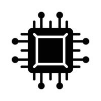 Download this unique icon of ai processor, microprocessor vector