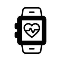Health tracker, health monitoring design in modern style vector