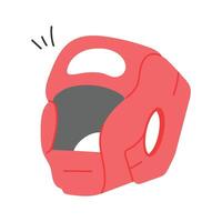 An amazing icon of sports helmet in modern style vector