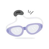 Take a look at amazing icon of swimming glasses, ready to use vector